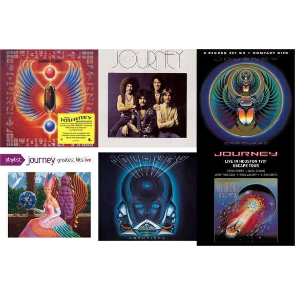 Greatest Hits & Next & Captured & Playlist: Journey Greatest Hits Live & Frontiers & Live In Houston 1981: The Escape Tour [CD Bundle]