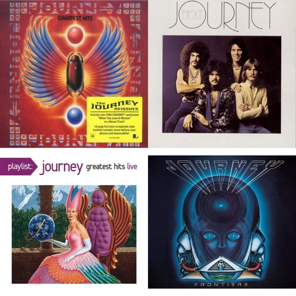 Greatest Hits & Next & Playlist: Journey Greatest Hits Live & Frontiers [CD Bundle]