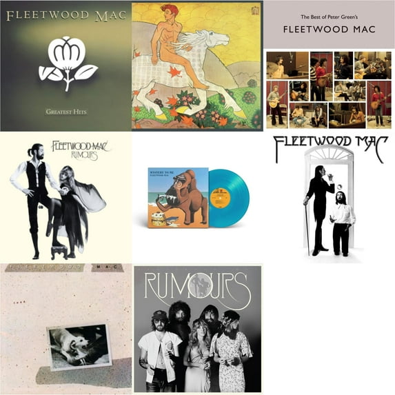 Greatest Hits & Then Play On & Best Of Peter Green's Fleetwood Mac (2LP/140G) & Rumours & Mystery To Me (Ocean-Blue LP Vinyl) (Rocktober) & Fleetwood Mac & Tusk (2LP) & Rumours Live (2LP)