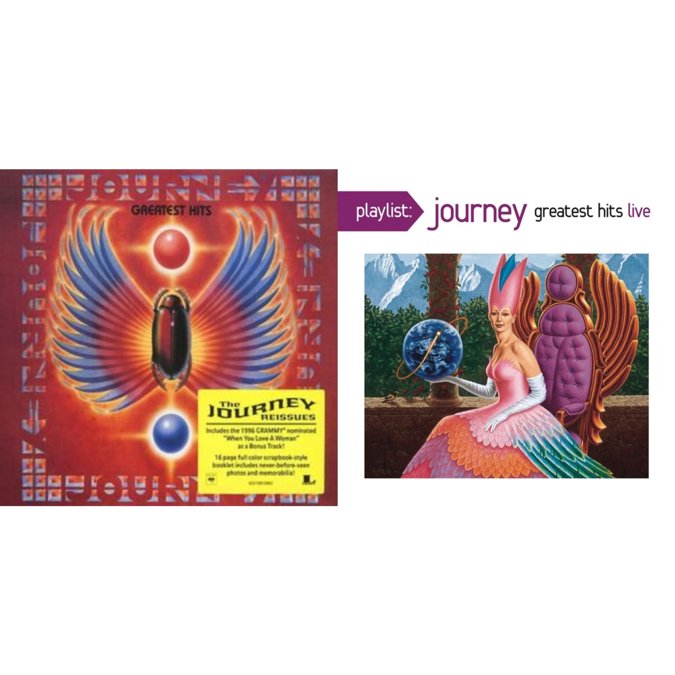 Greatest Hits & Playlist: Journey Greatest Hits Live [CD Bundle ...