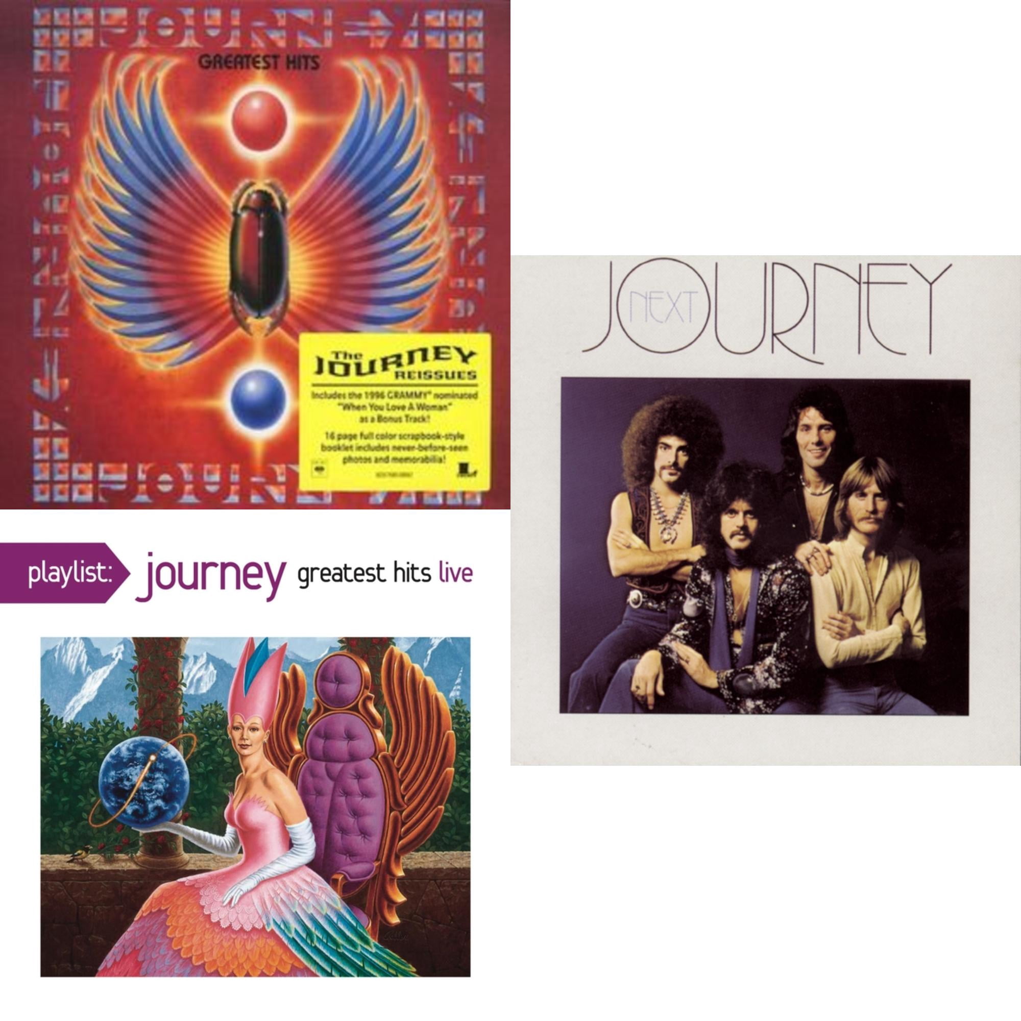 Greatest Hits & Next & Playlist: Journey Greatest Hits Live [CD Bundle ...