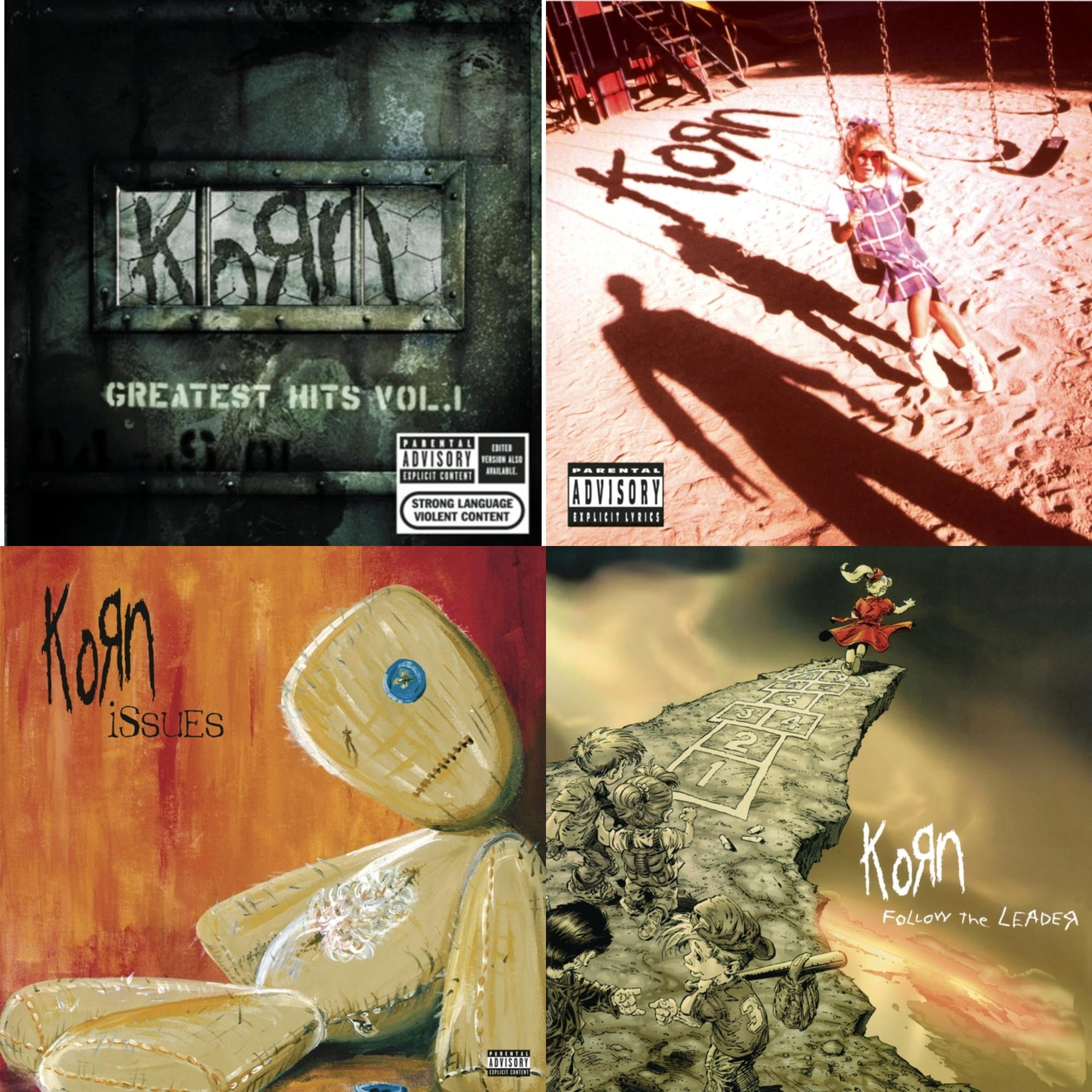 Greatest Hits Vol.1 & Korn (Explicit) & Issues (Explicit) & Follow
