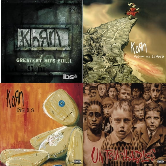 Greatest Hits Vol.1 & Follow The Leader & Issues (Explicit) & Untouchables [CD Bundle]