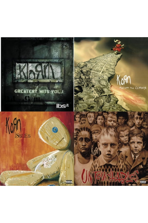 Greatest Hits Vol.1 & Follow The Leader & Issues (Explicit) & Untouchables [CD Bundle]