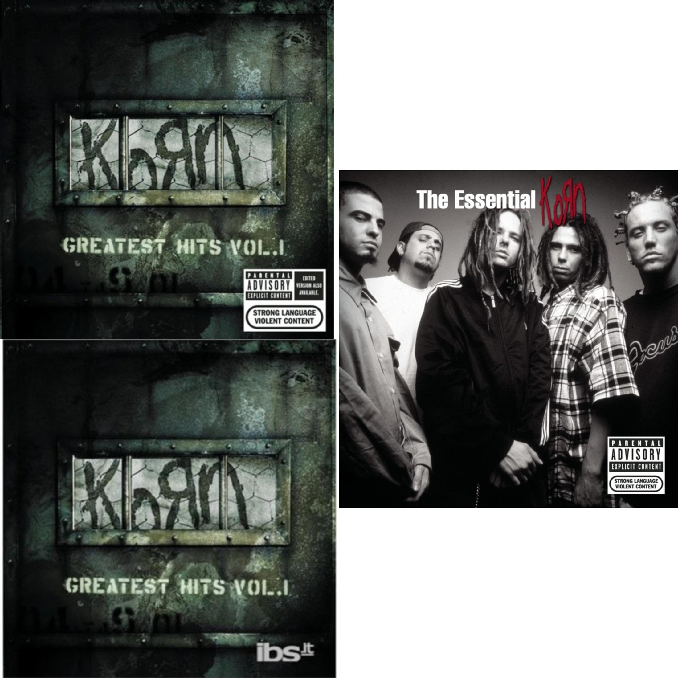 Korn GREATEST HITS VOL. 1 サイン入り Korn 直筆サイン入り GREATEST HITS VOL.1 ピック付き Korn 直筆サイン
