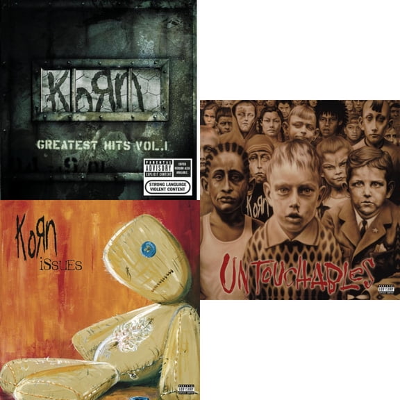 Greatest Hits Vol.1 & Issues (Explicit) & Untouchables [CD Bundle]