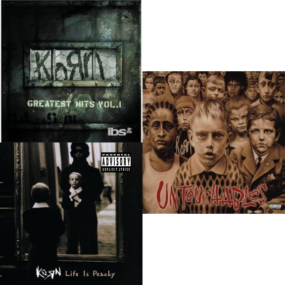 Greatest Hits Vol.1 & Life Is Peachy & Untouchables [CD Bundle]