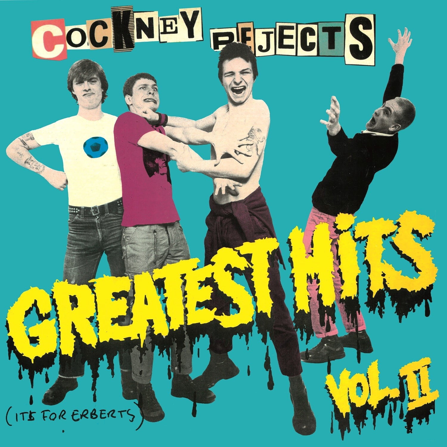 Cockney Rejects - Greatest Hits Vol 2 - Sky Blue Vinyl - Music & Performance