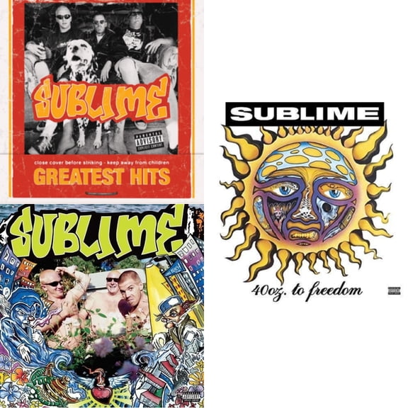 40Oz. To Freedom & Second Hand Smoke & Greatest Hits (X) [LP Vinyl Bundle]