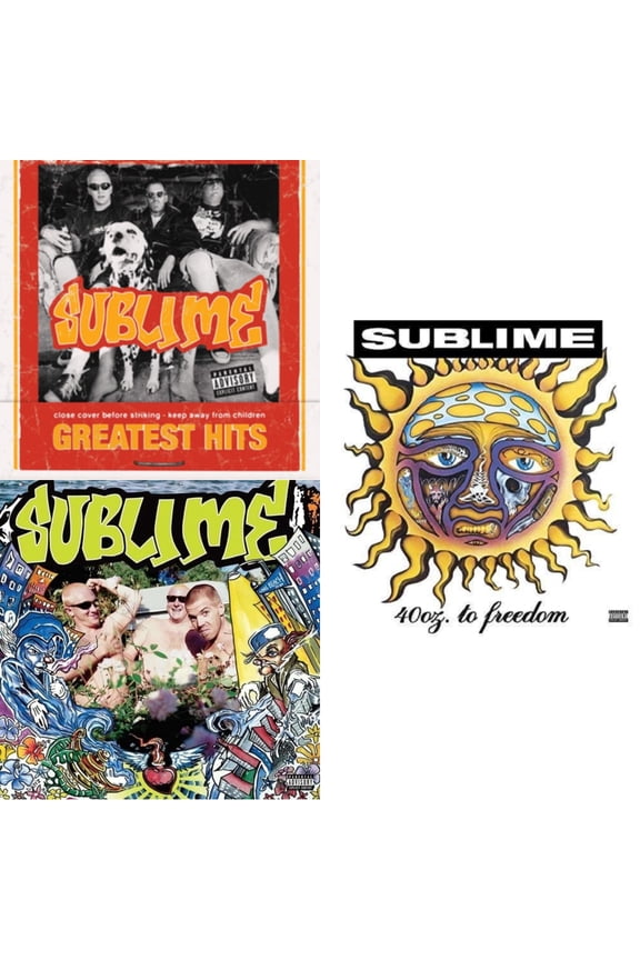 40Oz. To Freedom & Second Hand Smoke & Greatest Hits (X) [LP Vinyl Bundle]