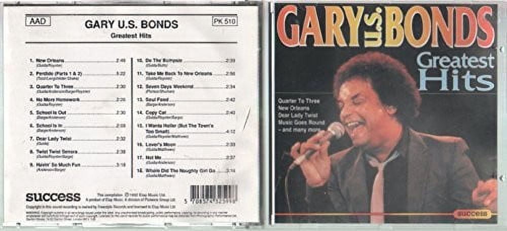 Gary Bonds U.S. - Greatest Hits - Music & Performance - CD