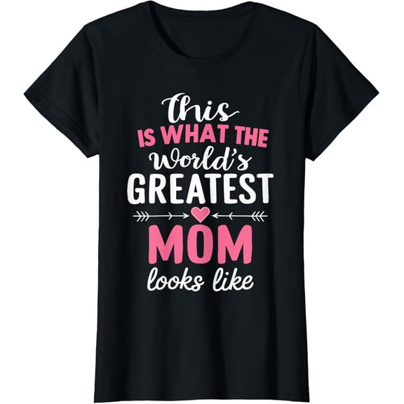 Greatest Mom Mother's Day Best Mom T-Shirt100% cotton
