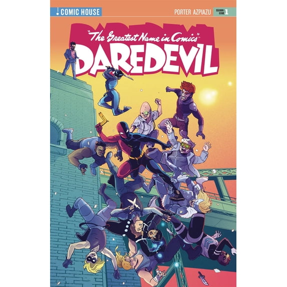 Greatest Name In Comics Daredevil #1 Cvr A Tosheff Lev Gleason - Comic House Comic Book