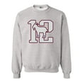 thumbnail image 1 of Greatest Of All Time 12 New England Goat Football Fan Gear DT Crewneck Sweatshirt, 1 of 2