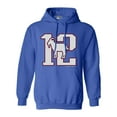thumbnail image 1 of Greatest Of All Time 12 New England Goat Football Fan Gear DT Sweatshirt Hoodie, 1 of 2
