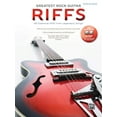 thumbnail image 1 of The Greatest Rock Guitar Riffs: Guitar Tab, Book &amp; Online Audio/Software, (Paperback), 1 of 1
