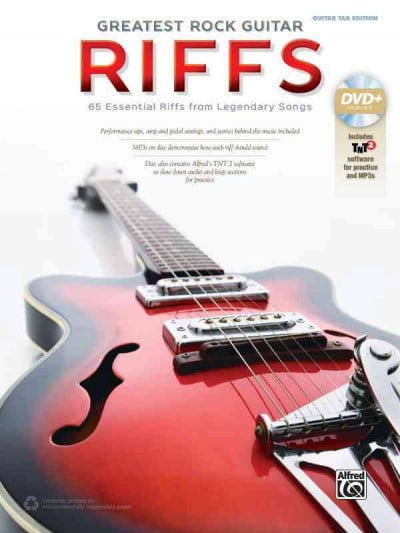 Pre-Owned Greatest Rock Guitar Riffs : 65 Essential Riffs From ...