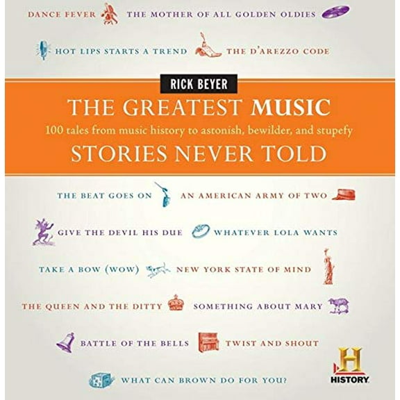 Pre-Owned The Greatest Music Stories Never Told: 100 Tales from Music History to Astonish, Bewilder, and Stupefy (Hardcover) 0061626988 9780061626982