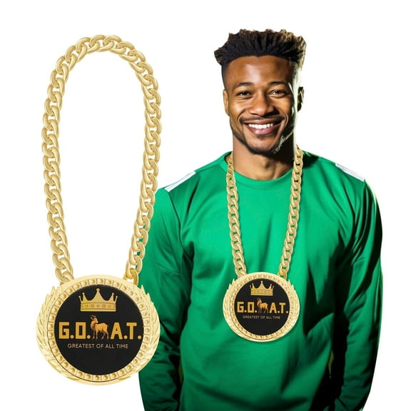 Goutoports Gold Medal Champion Chain - Athletic Achievement Award Necklace