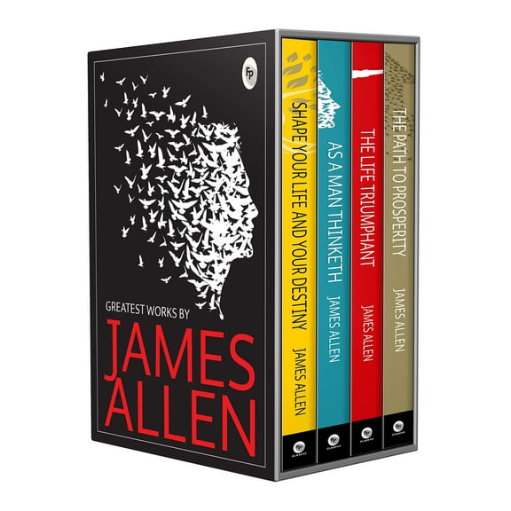 Greatest Works by James Allen : Set of 4 Books (Multiple copy pack)