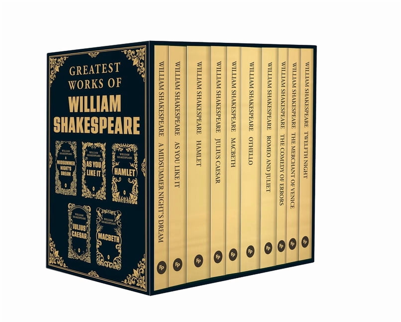 Greatest Works of William Shakespeare: Boxed Set of 10, (Paperback