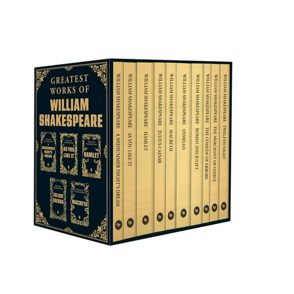 Greatest Works of William Shakespeare: Boxed Set of 10, (Paperback)
