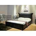 thumbnail image 1 of Greatime B1121 Queen Black Upholstered Bed, 1 of 2