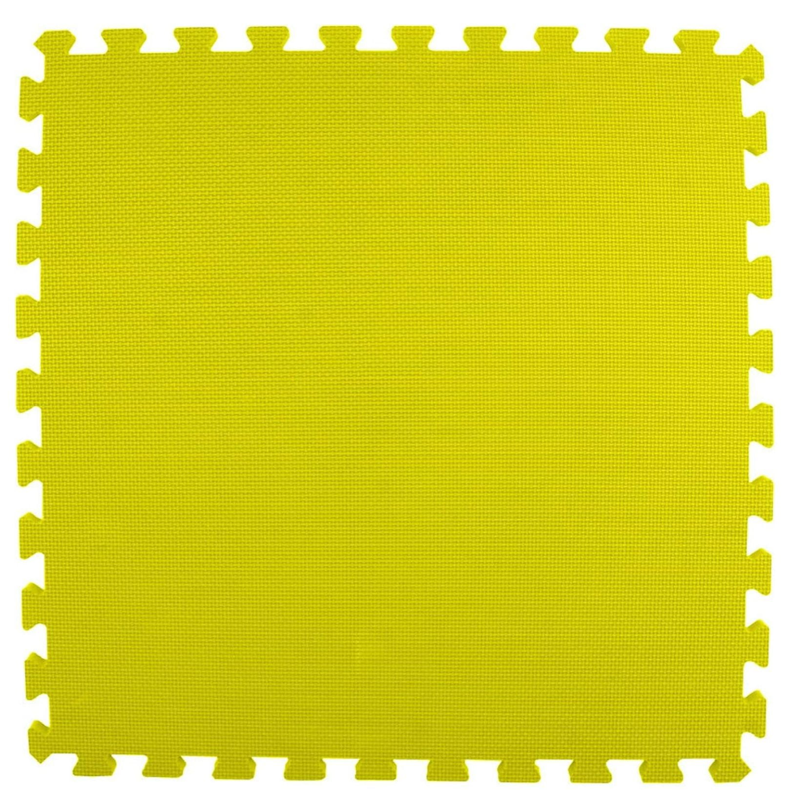 Yellow Small Mat Greatmats Foam Kids and Gym Mats Premium 5/8 in. x 2x2 Ft. 15 Pack ...