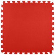Greatmats Interlocking Foam Puzzle Mats Premium 2x2 ft. x 5/8 in. 15 pack, Red