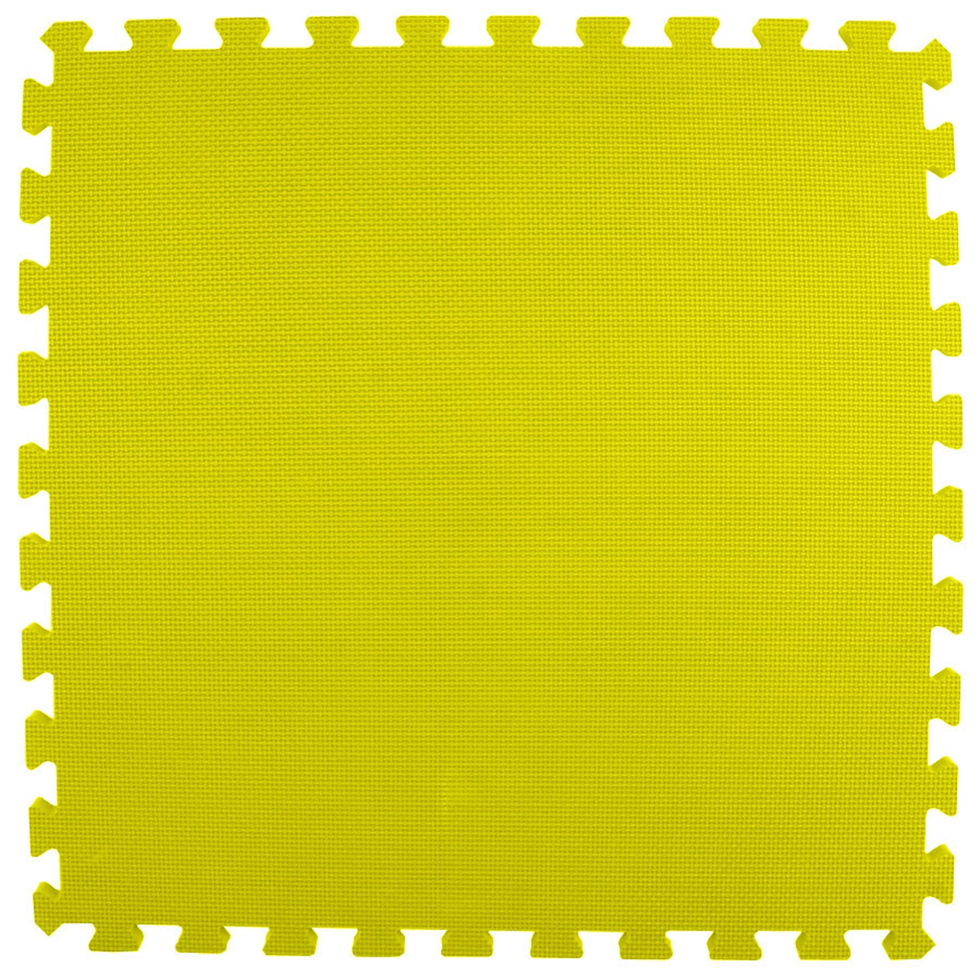 Greatmats Interlocking Foam Puzzle Mats Premium 2x2 ft. x 5/8 in. 15 pack, Yellow