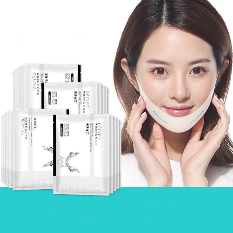 Greatmiracle V Shape Sleeping Facial Mask Face Slim Chin Neck Lift Ear