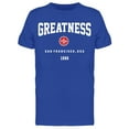 thumbnail image 1 of Greatness: San Francisco 1986 T-Shirt Men -Image by Shutterstock, Male 3X-Large, 1 of 2