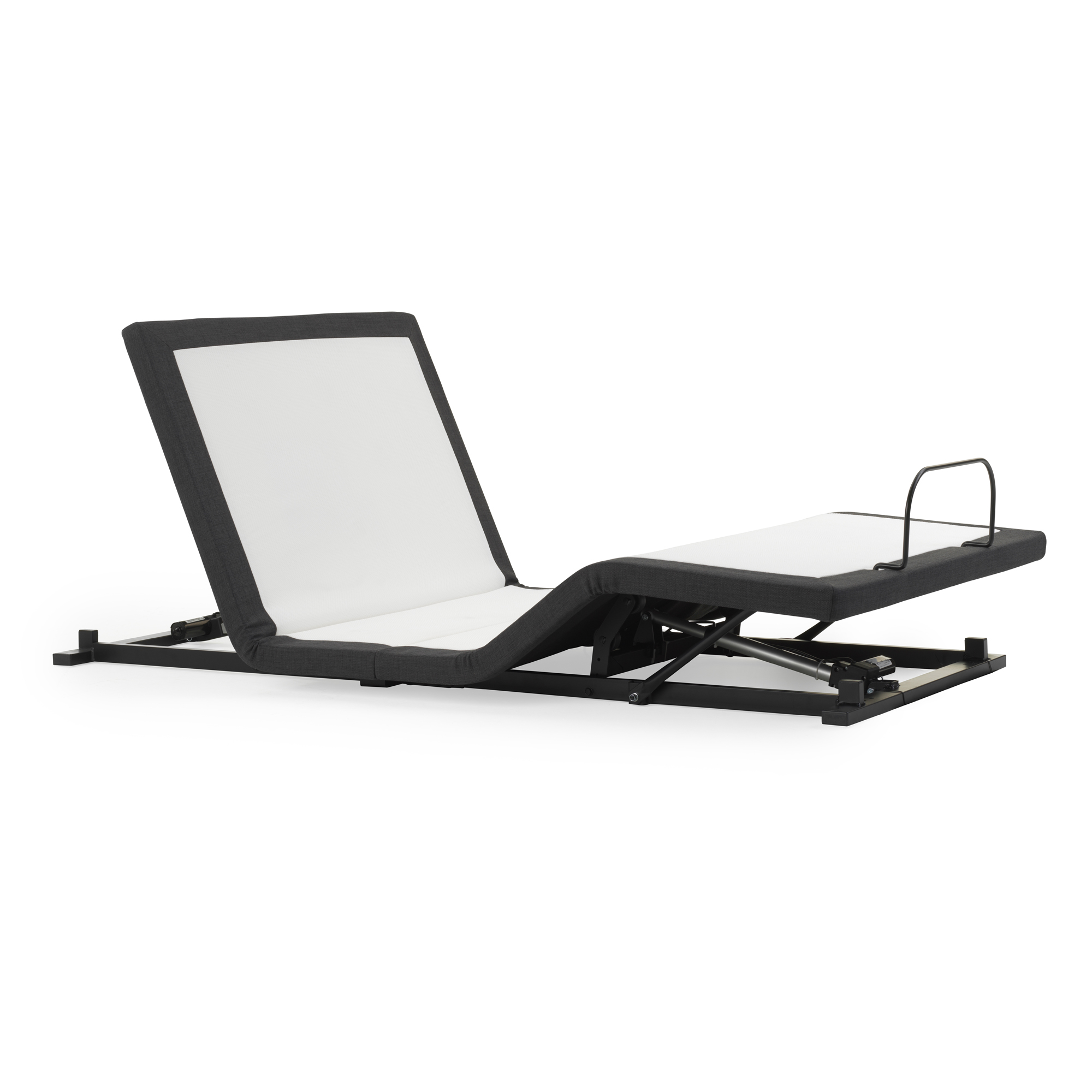 Greaton Adjustable Bed Frame, Adjustable Legs Height, Dual Massage