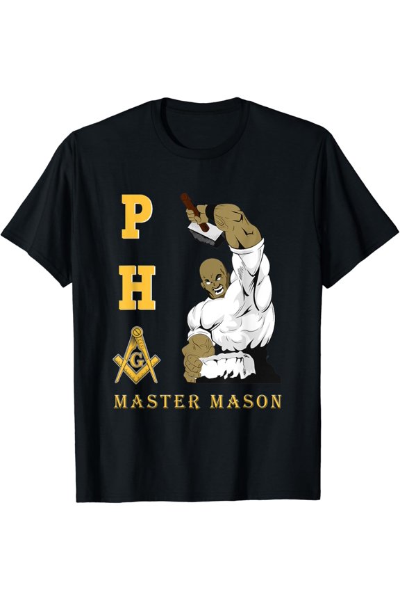 Greats Mason: Masonic Pha Master Masons Father'S Day Gift T-Shirt Unisex S-5XL Hot Trending Shirt, Vintage Birthday Gift