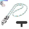 thumbnail image 1 of Greatunes 240W USB-C Charging Cable Bracelet, 3-in-1 Wearable Fast Charger Lanyard, Anti-Tangle Nylon Braided Phone Strap for iPhone 15/16, Android, Laptop, 1 of 7