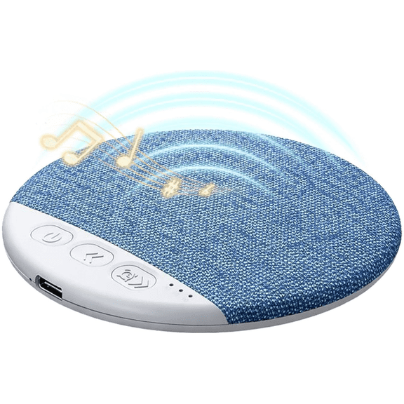 Greatunes Pillow Speaker with White Noise – Hi-Fi Sleep Sound, Private Listening, All-Night Comfort for Side Sleepers
