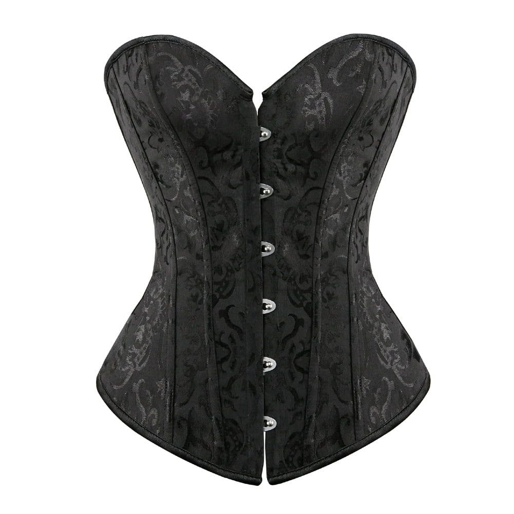 Corset Bustier Push-up Avec Bretelles - Lace-up Dos, Baleines, Pour Lingerie, Déguisement, Shapewear