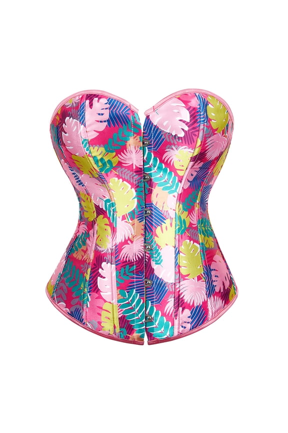 Corsets Festival Plus Size Valentines Bustier Top Pink L