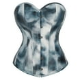 thumbnail image 1 of Grebrafan Pirate Corset Women Tight Shaper Bustiers Gothic Ink XL, 1 of 1