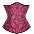 thumbnail image 1 of Grebrafan Steampunk Underbust Corset Women Rose Black 4XL, 1 of 5