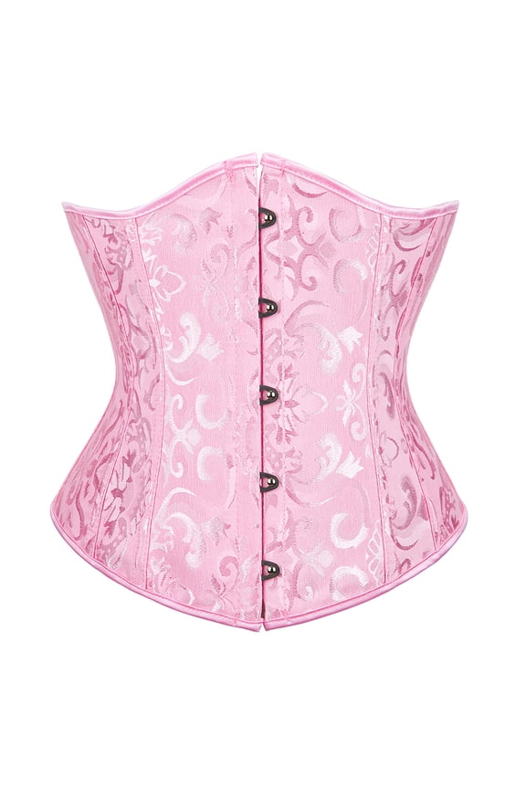 Underbust Corsets Women Gothic Pink 5XL