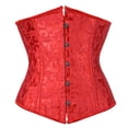 thumbnail image 1 of Grebrafan Underbust Corsets Women Gothic Red L, 1 of 5