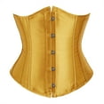 thumbnail image 1 of Grebrafan Underbust Corsets for Women Fashion Ginger 3XL, 1 of 5