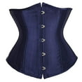 thumbnail image 1 of Grebrafan Underbust Corsets for Women Fashion Navy Blue 6XL, 1 of 5