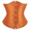 thumbnail image 1 of Grebrafan Underbust Corsets for Women Fashion Orange S, 1 of 1