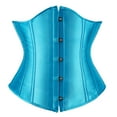 thumbnail image 1 of Grebrafan Underbust Corsets for Women Fashion Sea Blue XL, 1 of 1