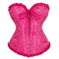 thumbnail image 1 of Grebrafan Women Bustiers Corsets Gothic Rose 3XL, 1 of 5