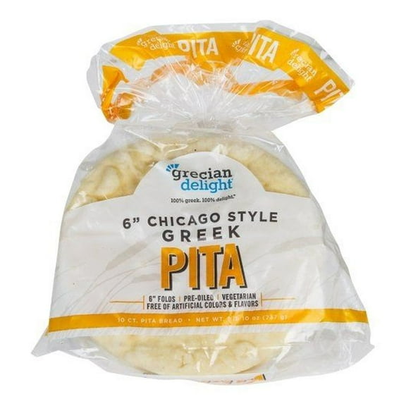 Grecian Delight Chicago Style Pita Fold, 6 inch -- 120 per case