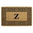thumbnail image 1 of Heavy Duty Coir Door Mat Greco, Monogram Z - 18" x 30", 1 of 4
