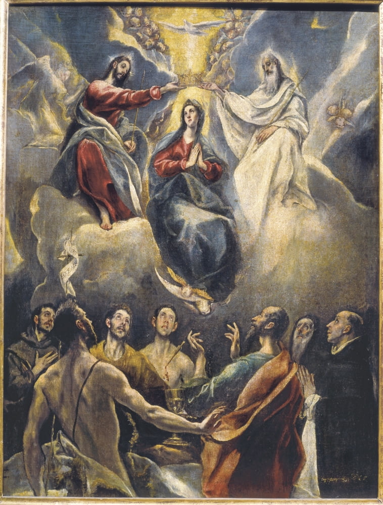 Greco Dom??¬©nikos Theotok??poulos Called El (1541-1614) Canvas Art - (18 x 24)